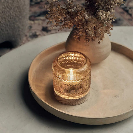 MARIELLE PORTABLE LAMP, AMBER - Abigail Ahern