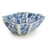 Sumatra Blue & White Rectangular Bowl