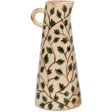 Leaf Ceramic Jug Vase/2 sizes