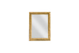 NKUKU Yadur Rectangular Mirror - Antique Brass - Small
