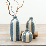 14.5CM STRIPED VASE