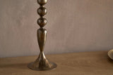 NKUKU -Ayo Pillar Candle Holder - Brass