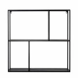 Mack Shelf, Black, Metal
