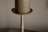 NKUKU - Lora Pillar Candle Holder - Brass