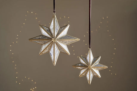 NKUKU - Taara Star Decoration - Antique Brass