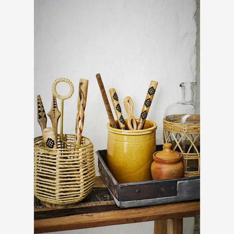 RE-USED STONEWARE JAR