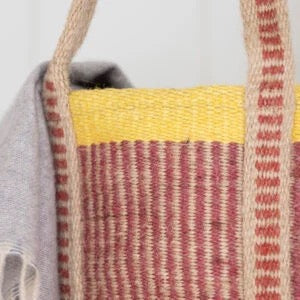 Jute Storage Bag Pink