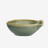STONEWARE FISH BOWL - 2 COLOURS