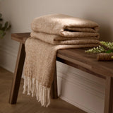 Isla Woven Tasselled Throw - 3 colours