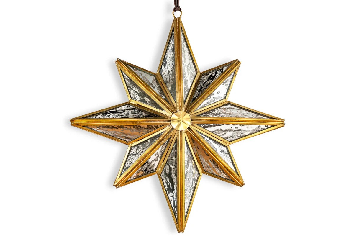 NKUKU - Taara Star Decoration - Antique Brass