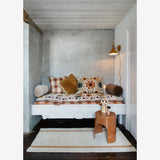 VELVET BOLSTER CUSHION 50CM - Dark Brown