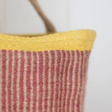 Jute Storage Bag Pink