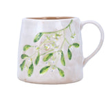 Stoneware Mug - Mistletoe