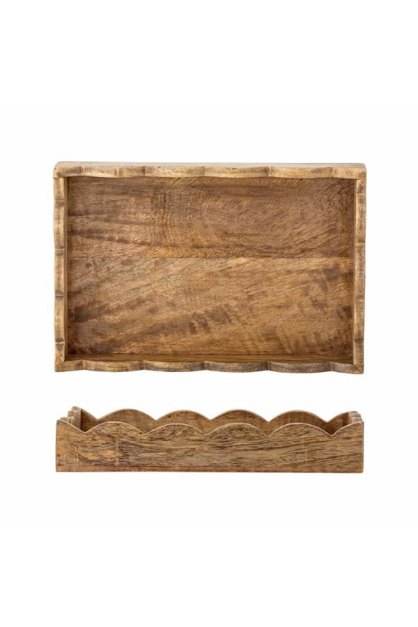 Namira Serving Tray, 100%, Mango Wood