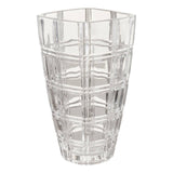 Savita Vase with Grid Pattern 25cm