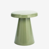 ENAMEL SIDE TABLE