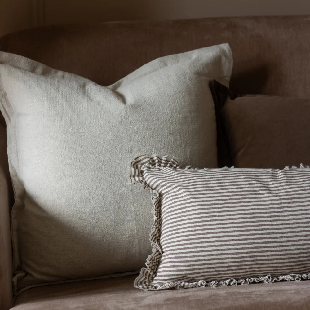 Orla Flanged Edge Sand Cushion - 2 sizes