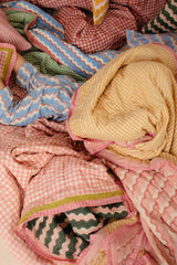 Organic Cotton Quilt | Pinwheel | Peppermint - 2 sizes
