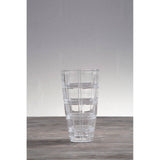 Savita Vase with Grid Pattern 25cm