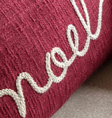 Noel Script Christmas Cushion 30X50cm