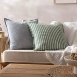 Truro Stripe Reversible Cushion- 3 colours