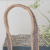 Jute Storage Bag Blue