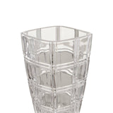 Savita Vase with Grid Pattern 25cm