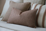 Tia Rust Herringbone Cushion - 3 sizes