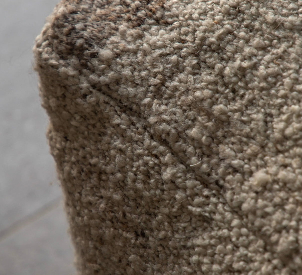 Herning Tonal Pouffe Natural