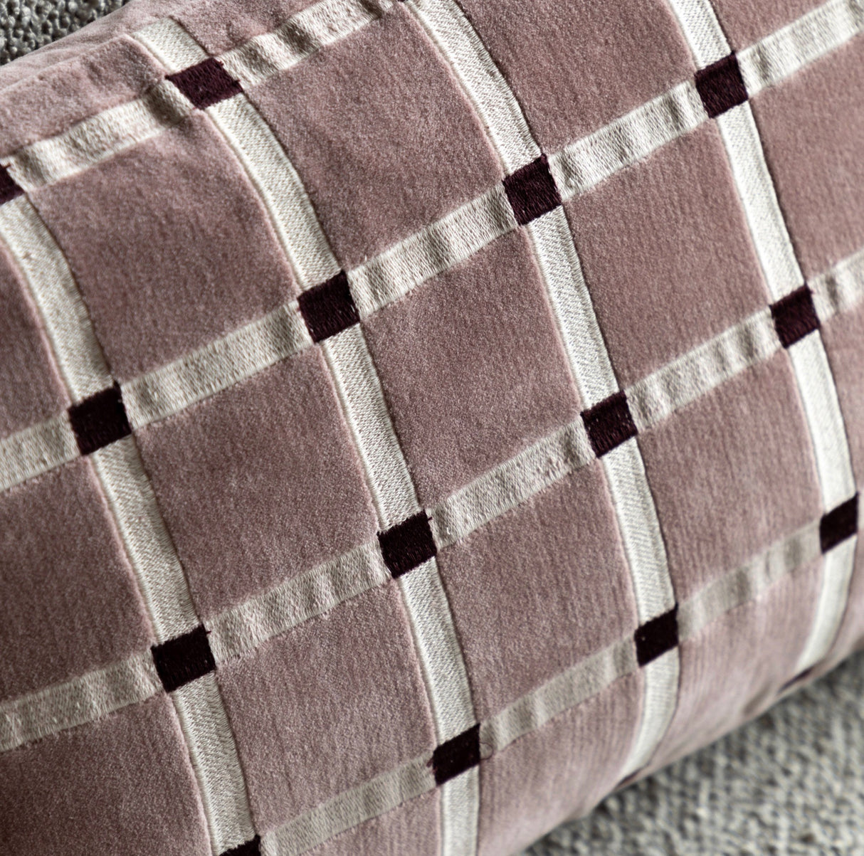 Sana Velvet Cushion - 2 colour ways