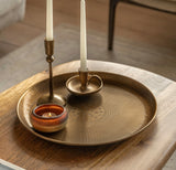 Zikka Metal Tray Gold