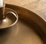 Zikka Metal Tray Gold