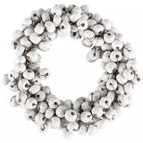 🔍White Berry Wooden Napkin Ring S/4