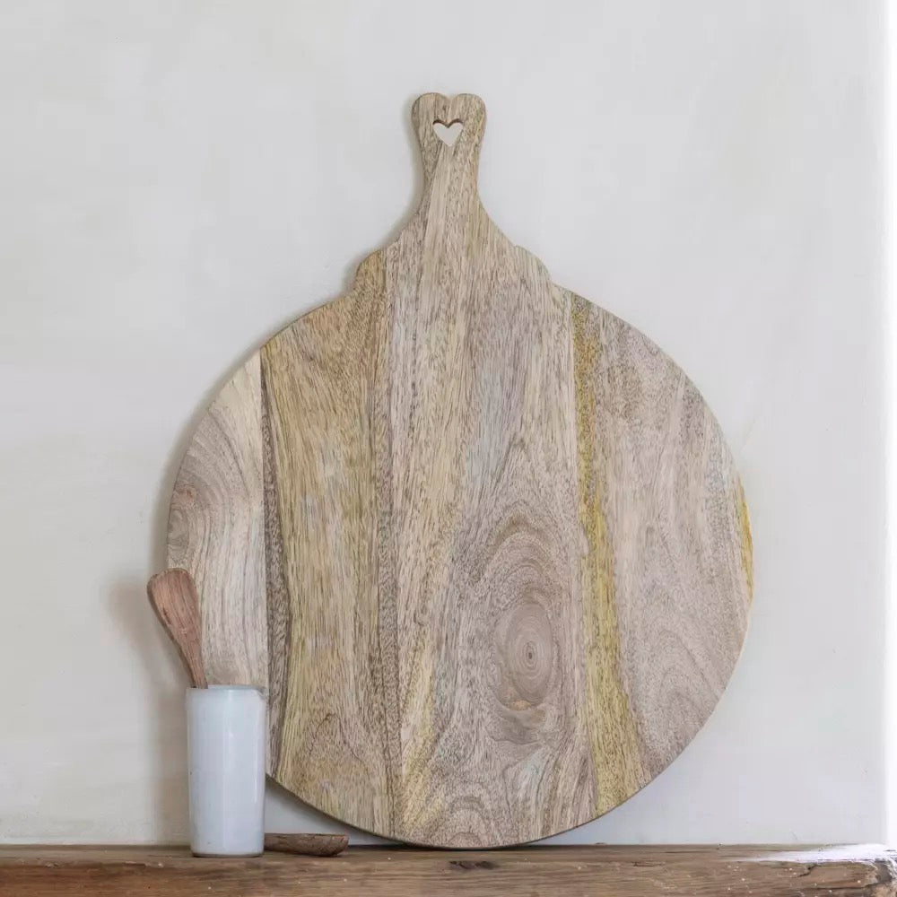 Mango Serving Board With Feet 47cm