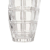 Savita Vase with Grid Pattern 25cm
