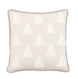 Woodland Embroidered Tree Cushion