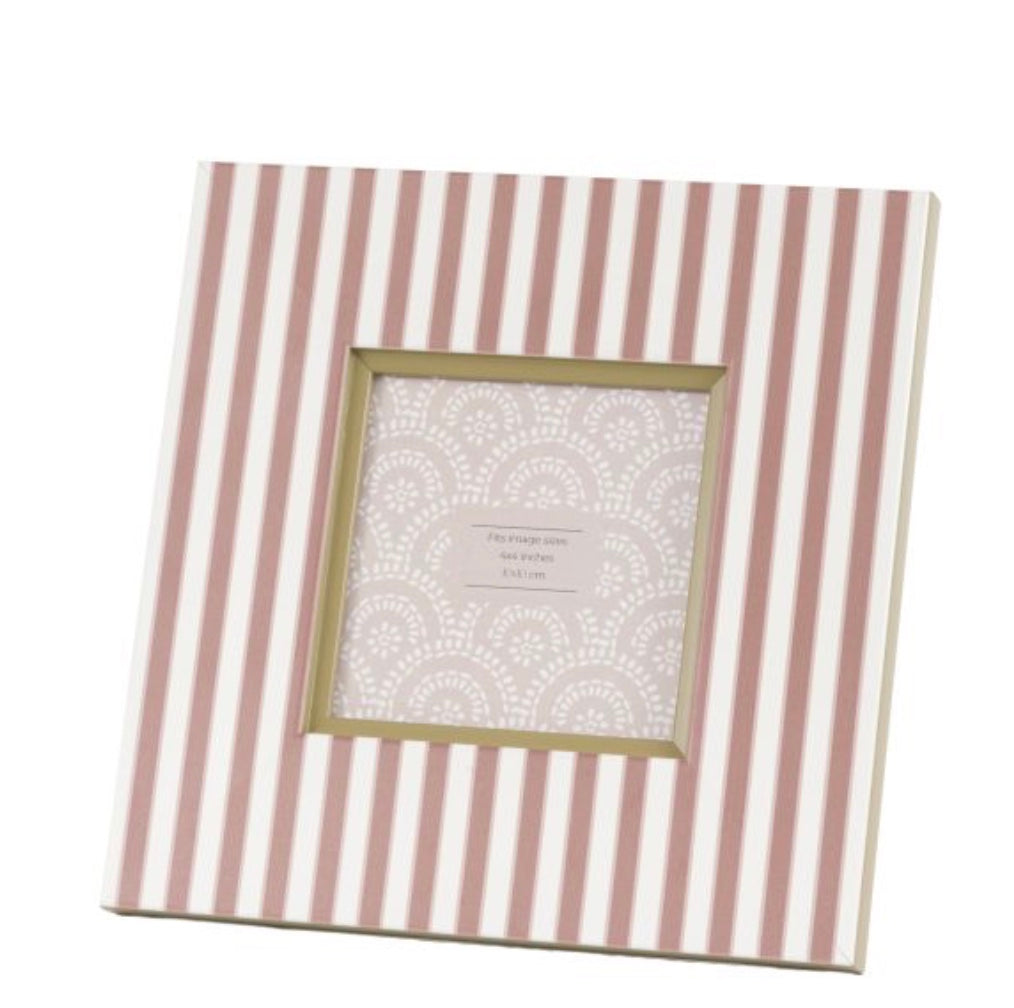 Stripe Photo Frame 4x4"