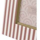 Stripe Photo Frame 4x4"