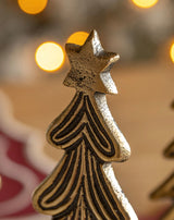Heritage Set of 3 Tree Ornaments Gold