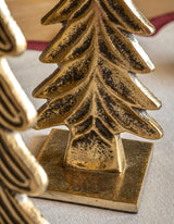 Heritage Set of 3 Tree Ornaments Gold