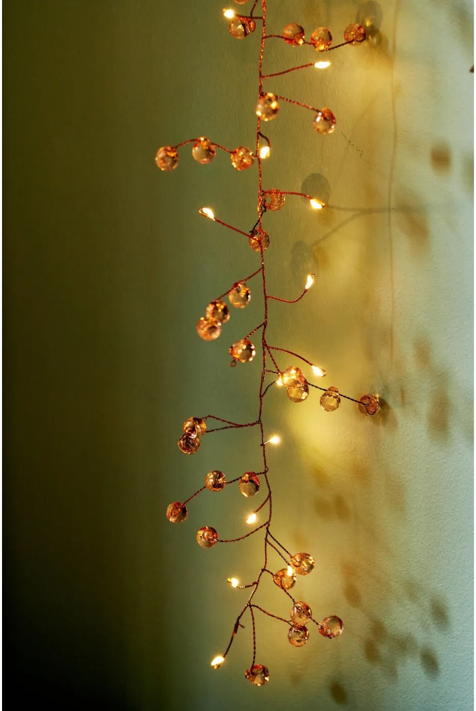 Antique Cluster Garland 2m (battery)
