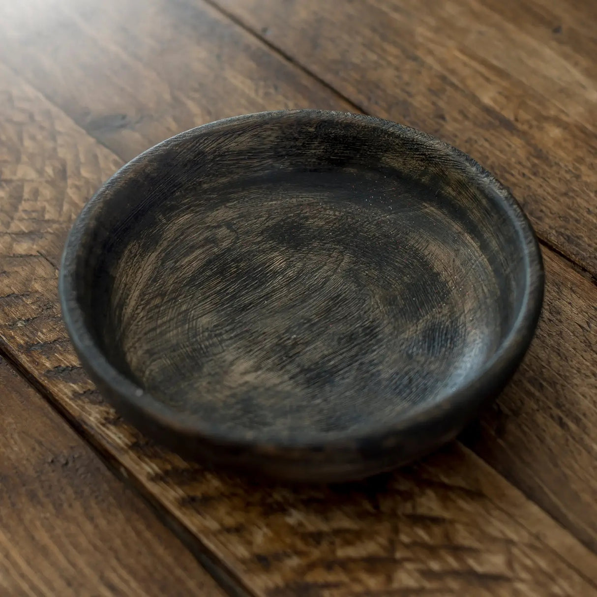 Small Round Mango Wood Bowl