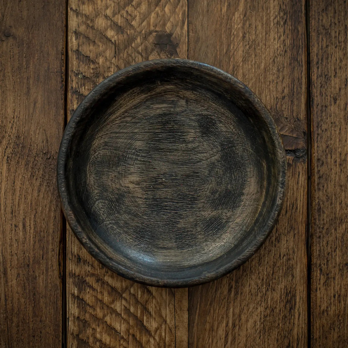 Small Round Mango Wood Bowl