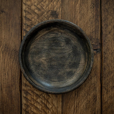 Small Round Mango Wood Bowl