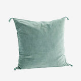 Velvet Cushion Cover in Aqua - Madam Stoltz