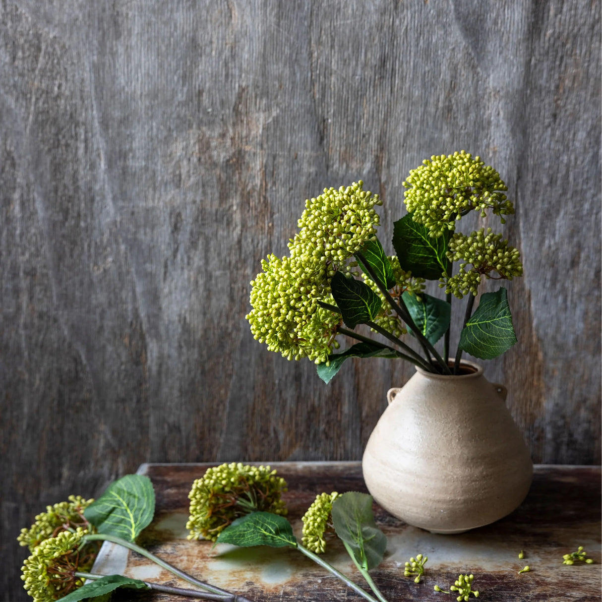 Artificial Viburnum, Olive - ABIGAIL AHERN