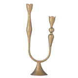 Vesc Candle Holder, Brass, Metal