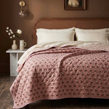 LULU KANTHA BEDSPREAD GR/PNK