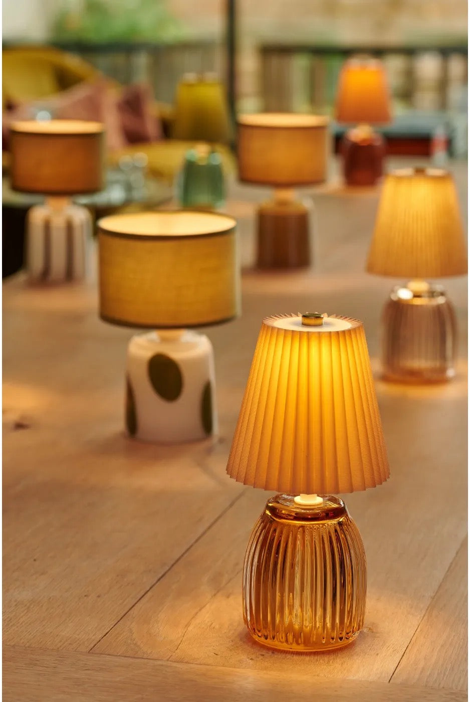 LUMA (amber) Rechargeable lamp