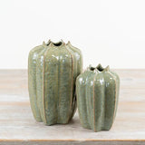Green Seeded Pod Vase 23cm